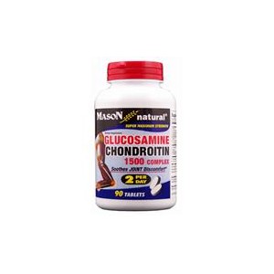 GLUCOSAMINE CHONDROITIN SUPER MAXIMUM STRENGTH 1500/1200 2 PER DAY TABLETS