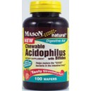 ACIDOPHILUS WITH BIFIDUS CHEWABLE WAFFERS (strawberry flavor)