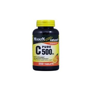 C 500MG PURE ASCORBIC ACID TABLETS