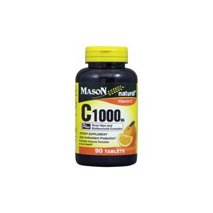 C 1000MG PLUS ROSE HIPS AND BIOFLAVONOIDS COMPLEX TABLETS