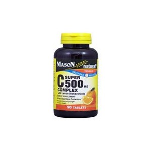 SUPER C 500MG COMPLEX WITH LEMON BIOFLAVONOIDS TABLETS