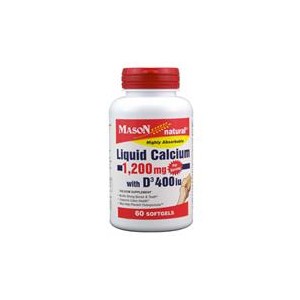 LIQUID CALCIUM 1200 WITH VITAMIN D SOFTGELS