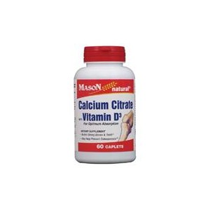 CALCIUM CITRATE WITH VITAMIN D3 CAPSULES