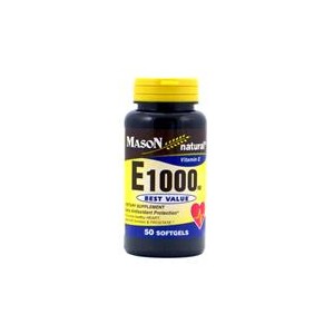 E 1000IU DL-ALPHA SOFTGELS