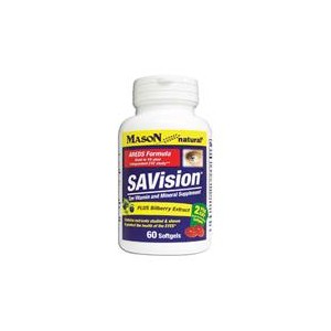 SAVISION PLUS BILBERRY EXTRACT SOFTGELS