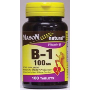vitamin B-1 Thiamine HCI 100MG TABLETS