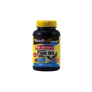 FISH OIL 1000MG (PER SERVING) OMEGA-3 NO BURP SOFTGELS