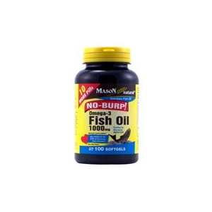 FISH OIL 1000MG OMEGA-3 NO BURP SOFTGELS