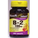 Vitamin B-2 - Riboflavin 100MG TABLETS