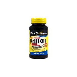 KRILL OIL 1000MG WITH ASTAXANTHIN SOFTGELS