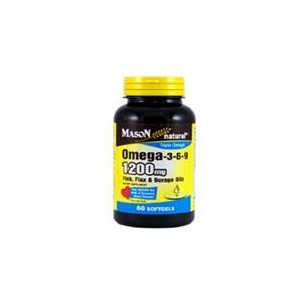 OMEGA 3-6-9 1200MG FISH, FLAX, & BORAGE OIL SOFTGELS