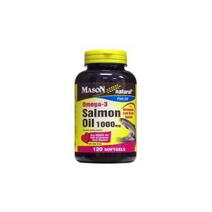 SALMON OIL 1000MG OMEGA-3 SOFTGELS