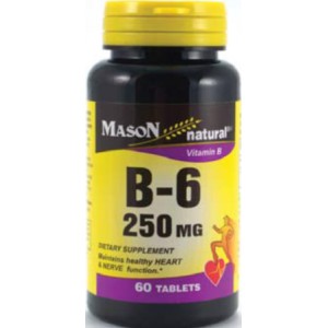 Vitamin B-6 - Pyridoxine HCI 250MG TABLETS