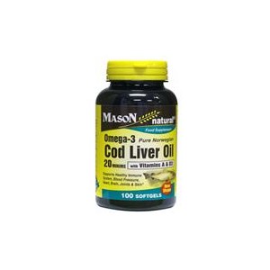 COD LIVER OIL 20 MINIMS SOFTGELS