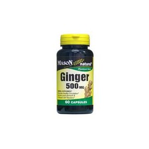 GINGER 500MG CAPSULES