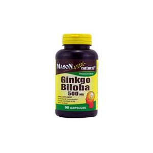 GINKGO BILOBA 500MG CAPSULES