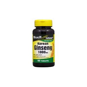 KOREAN GINSENG 1000MG TABLETS