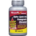 BLOOD SUGAR TRIO: ALPHA LIPOIC ACID, FENUGREEK & CHROMIUM TABLETS