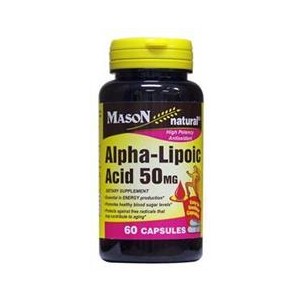 ALPHA LIPOIC ACID 50MG CAPSULES