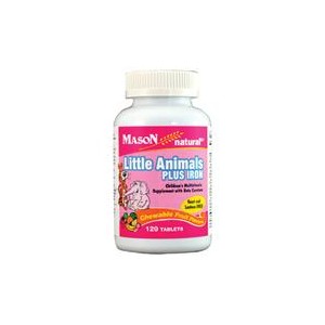 LITTLE ANIMALS PLUS IRON CHEWABLE VITAMINS, TABLETS