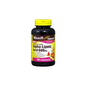 ALPHA LIPOIC ACID 600MG CAPSULES