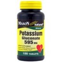 POTASSIUM GLUCONATE 595MG TABLETS