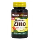 ZINC 25MG CHEWABLE TABLETS (CITRUS FLAVOR)