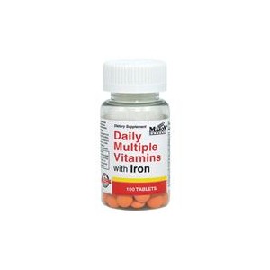 DAILY MULTIPLE VITAMINS WITH IRON TABLETS