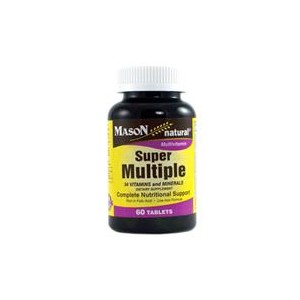 SUPER MULTIPLE 34 VITAMINS AND MINERALS TABLETS