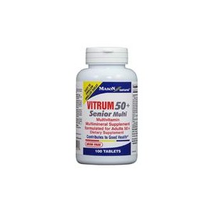 VITRUM 50 PLUS SENIOR MULTIVITAMIN & MULTIMINERAL TABLETS