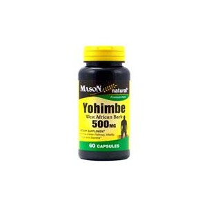 YOHIMBE 500MG CAPSULES