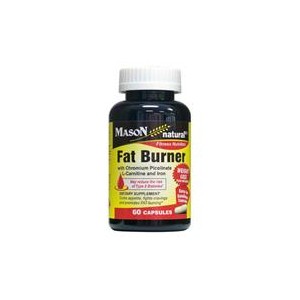 FAT BURNER WITH CHROMIUM PICOLINATE, L-CANITINE, AND IRON CAPSULES