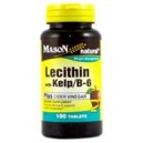 LECITHIN WITH KELP, B 6 PLUS CIDER VINEGAR TABLETS