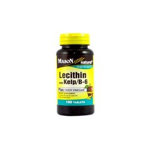 LECITHIN WITH KELP, B 6 PLUS CIDER VINEGAR TABLETS