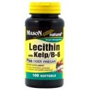 LECITHIN WITH KELP, B 6 PLUS CIDER VINEGAR SOFTGELS