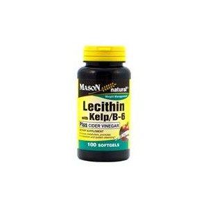 LECITHIN WITH KELP, B 6 PLUS CIDER VINEGAR SOFTGELS