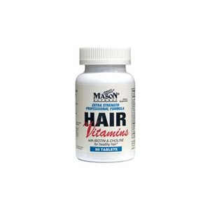 HAIR VITAMINS EXTRA STRENGTH TABLETS (White Bottle)