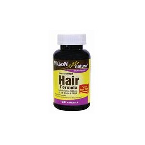 EXTRA STRENGTH HAIR FORMULA TABLETS (Brown Bottle)