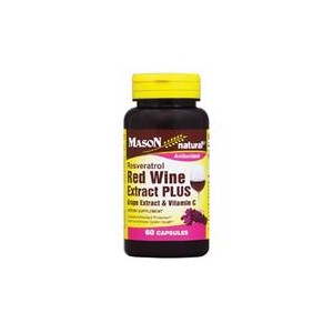 RED WINE EXTRACT PLUS GRAPE SEED & VITAMIN C CAPSULES