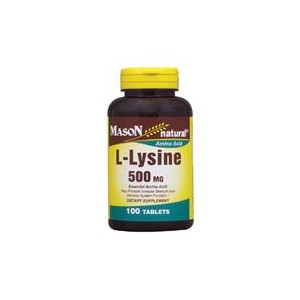 L-LYSINE 500MG TABLETS