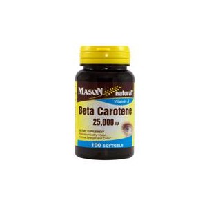 BETA CAROTENE 25,000 IU SOFTGELS