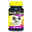 Vitamin B-6 - Pyridoxine HCI 50MG TABLETS