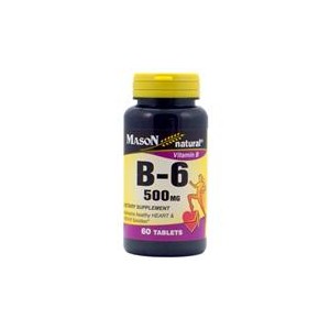 Vitamin B-6 - Pyridoxine HCI 500MG TABLETS