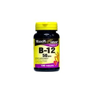 Vitamin B-12 - Cyanocobalamin 50MCG TABLETS