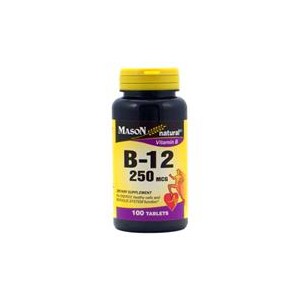 Vitamin B-12 - Cyanocobalamin 250MCG TABLETS