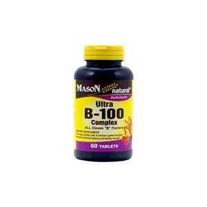 ULTRA B 100 COMPLEX ALL ELEVEN "B" FACTORS TABLETS