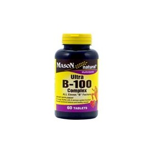 ULTRA B 100 COMPLEX ALL ELEVEN "B" FACTORS TABLETS