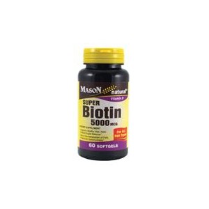 B - Complex BIOTIN 5000MCG SOFTGELS