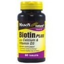 B - Complex BIOTIN PLUS WITH CALCIUM & VIT D3 TABLETS