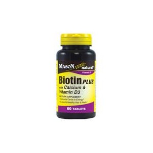 B - Complex BIOTIN PLUS WITH CALCIUM & VIT D3 TABLETS